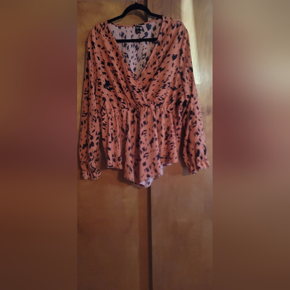 Burnt orange dress shirt
